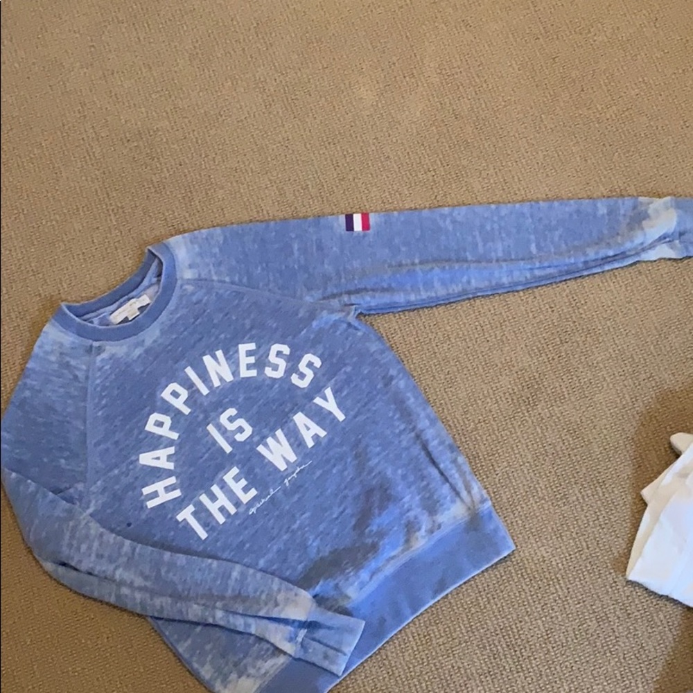 Spiritual gangster pullover in light blue